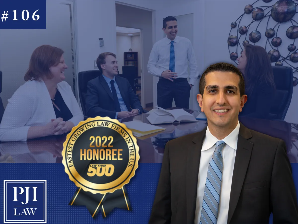 110% Growth in 2022 Earns PJI Law Recognition as a Law Firm 500 Winning Firm