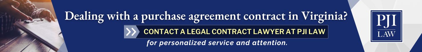 Dealing with a purchase agreement