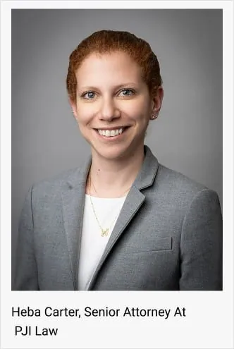 Heba Carter, Senior Attorney at PJI Law