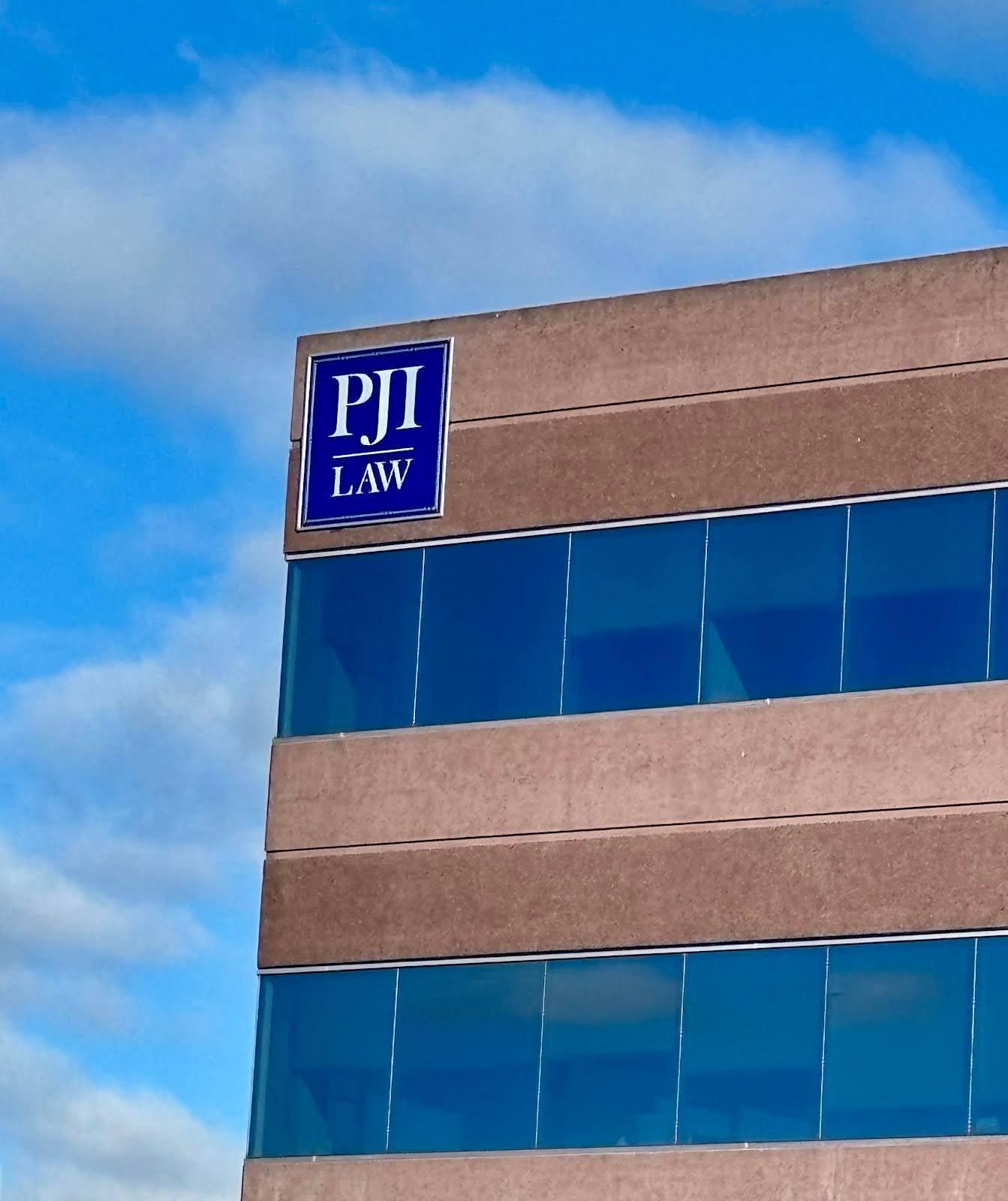 PJI Law Unveils New Firm Sign at Headquarters in Fairfax, Virginia