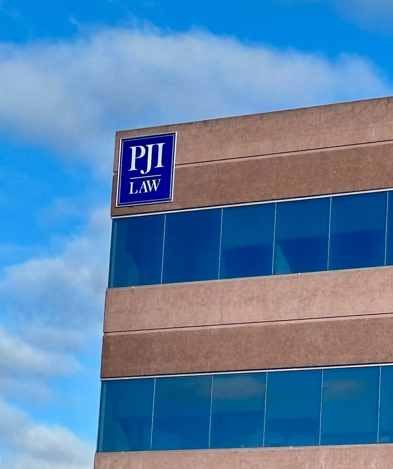 PJI Law Unveils New Firm Sign at Headquarters in Fairfax, Virginia