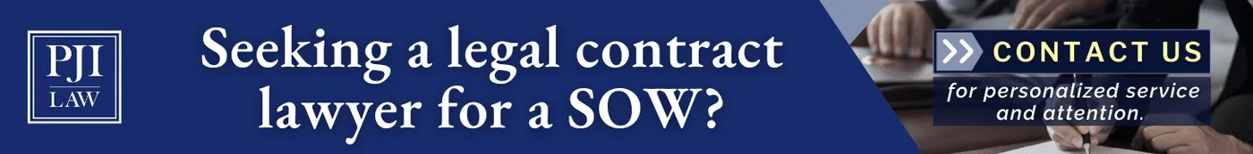 Seeking a legal contract lawyer for SOW